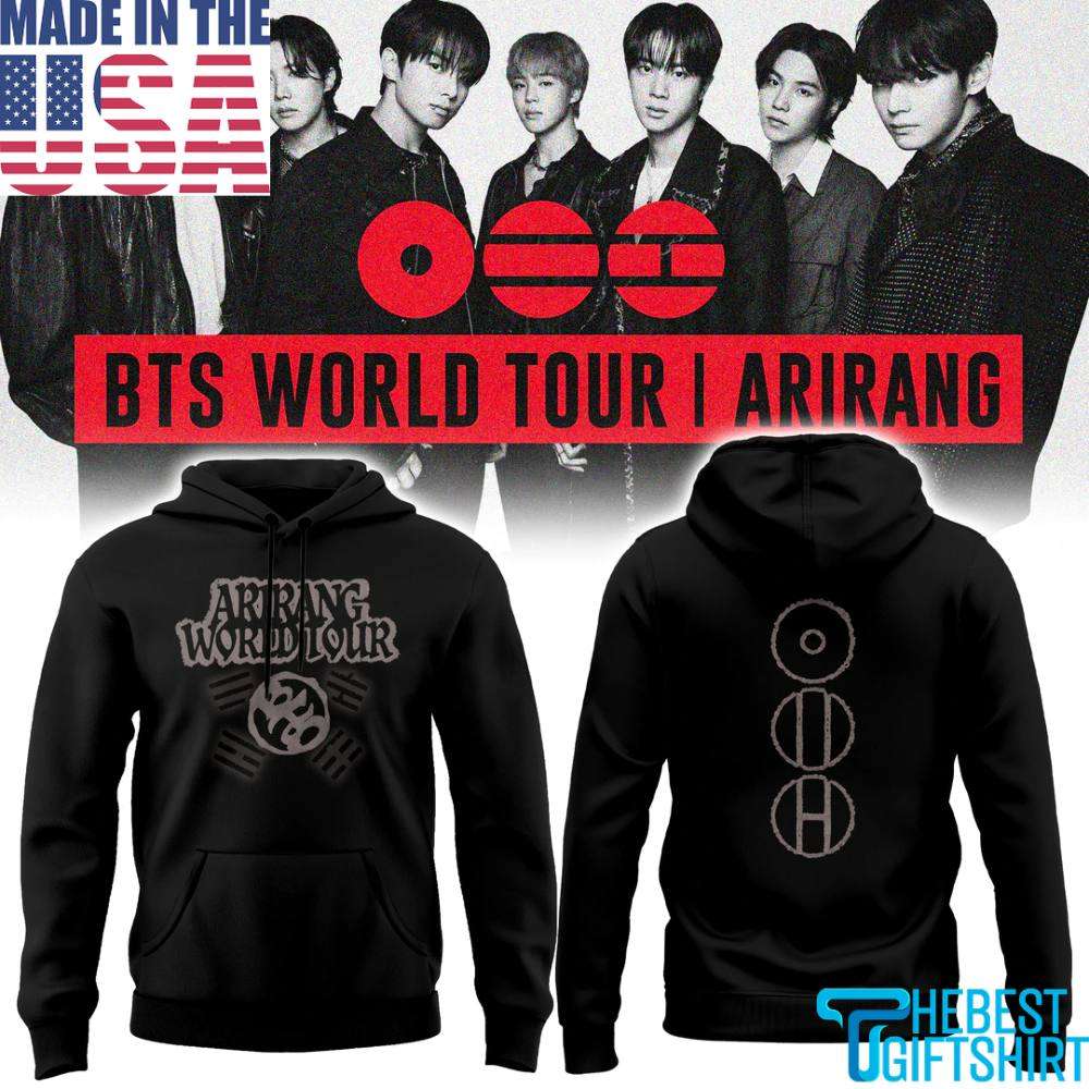BTS ARIRANG フーディ　XLサイズ BTS ARIRANG World Tour Seoul Korea Limited Zip-Up Hoodie L Size